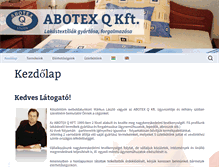Tablet Screenshot of abotex.hu